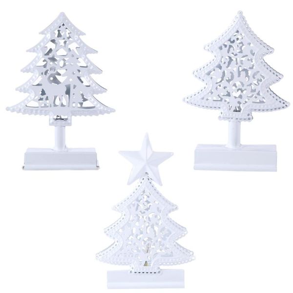 

christmas decorations 3pcs tree decor with light xmas deskadornment party supplies