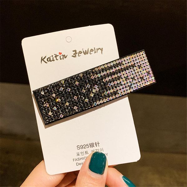 

1 шт. bling crystal heampins женщины rhinestone прямоугольные осветить барьерки палочки прически клипы гребень булавки головные уборы волос