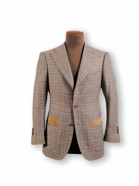 

men's suits & blazers winter warm men's suit jacket woolen formal casual skinny party evening wedding male groomsman wearoutfit1, White;black