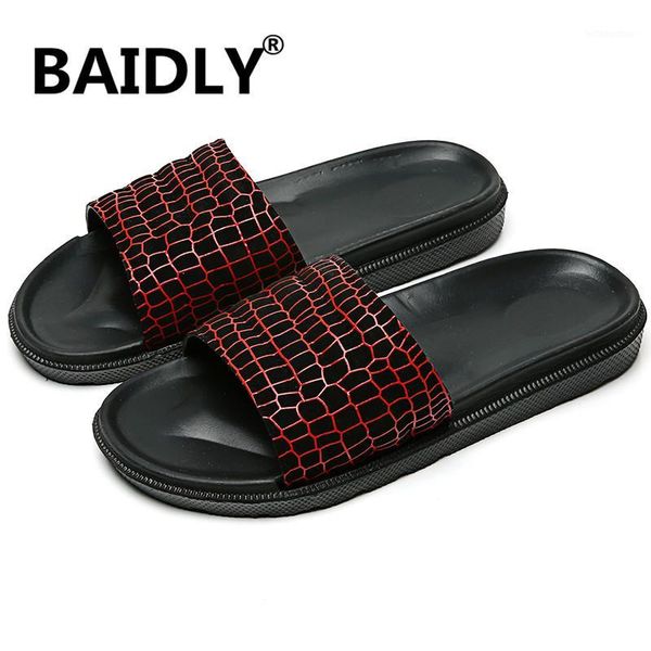 

new men casual male sandals summer hole shoes rubber slippers for men summer slides male swimming jelly shoes sandalia masculina1, Black
