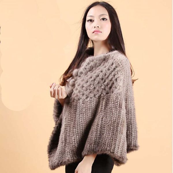 

real fur xaxaile minx chromophous outerwear mink qm90, Black