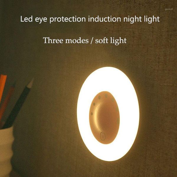 

flash heads night light led touch nightlight creative near the battery section usb rk37 lamp round1