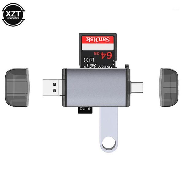 

card reader micro usb 2.0 type c to sd micro sd tf adapter accessories otg cardreader smart memory card reader1