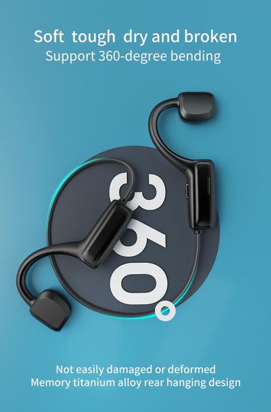 

наушники без ушей g1 наушники для костей bluetooth 5.1 беспроводной водонепроницаемый износ открытыми ушной крючок света не в ухе спорт новы