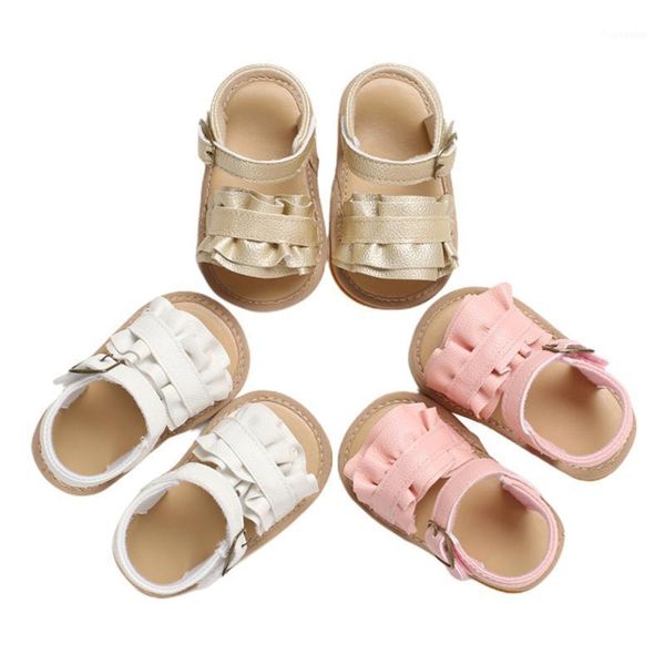 

summer newborn toddler baby baby girl sandals sweet breathable sandals soft sole non-slip shoes prewalker 20201, Black;red