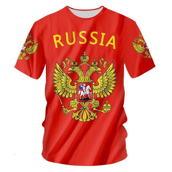 

новинка россия футболка мужчины женщины флаг русская футболка унисекс летний повседневная плюс размер s-7xl пользовательские 3d tee рубашка, White;black
