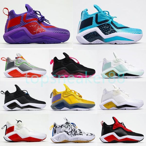 

2021 new fashion black white red grey orange men's basketball shoes tennis sneakers 40-46