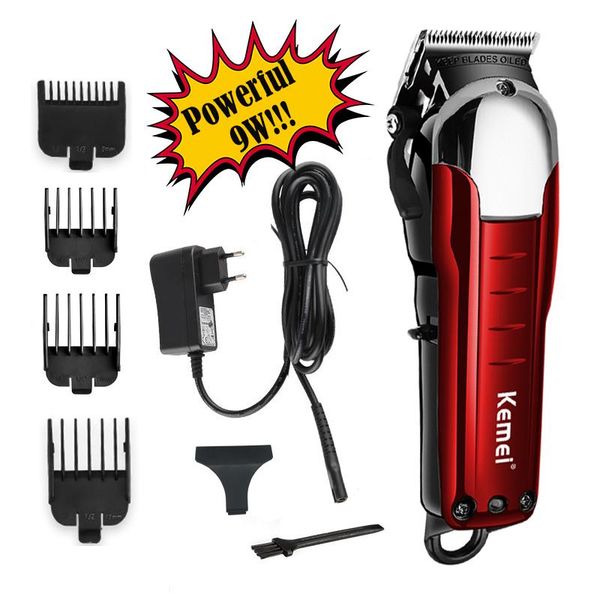 

kemei hair clipper haircut machine barber clippers hair cutting machines professional trimmer cordless cable barber shop knife