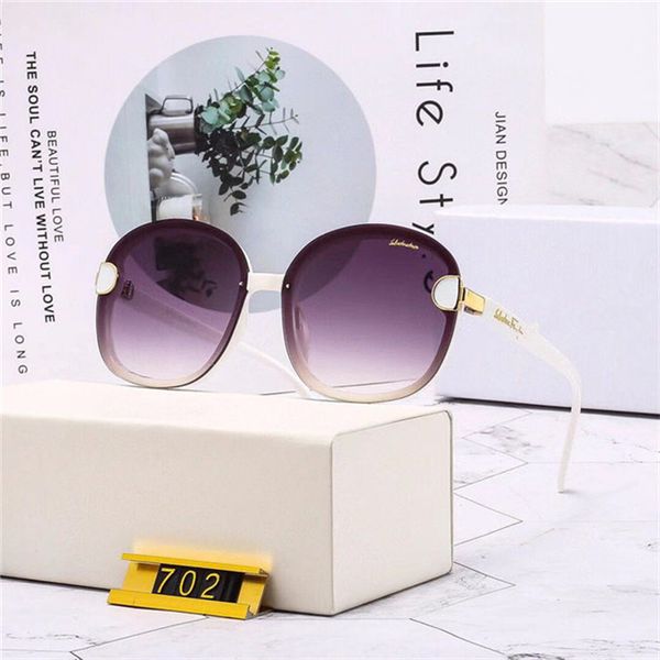 

2021 new sunglasses round glasses for women and men uv400 gradient old new designer glasses frame glass uv400 a04, White;black