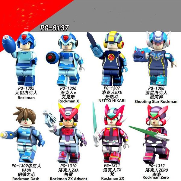 

original anime assembled minifigure action figures toy kid super hero series block gift for child & adult