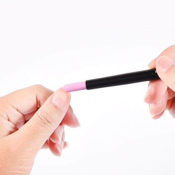 

2019 nail file stone pen black nail grinding pen women girls professional p qyllog