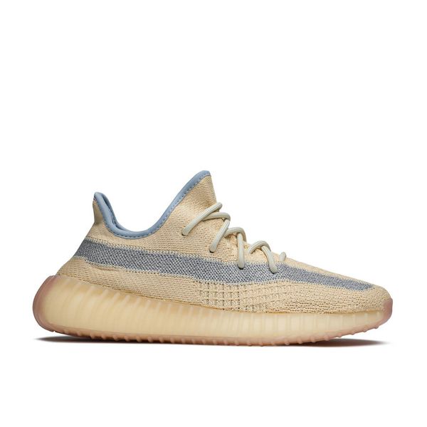 

2020 kanye west running shoes linen tail light desert sage flax desert sage cinder black non reflective men womens trainer sneakers