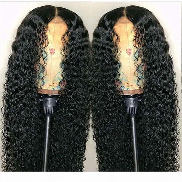 

full 360 lace frontal wig preplucked deep part 180% brazilian remy lace front human hair closure wigs water wave for black women