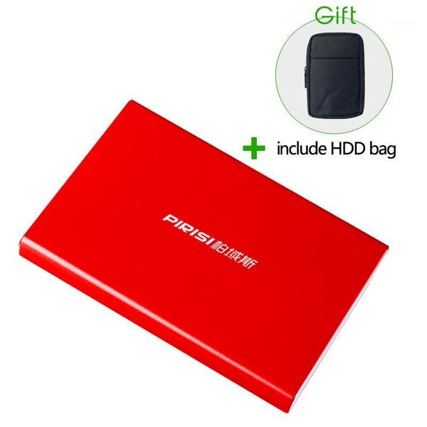 

2tb pirisi p616i 2.5" hdd external hard drive 1tb storage shockproof portable hard disk metal silm 5 color1