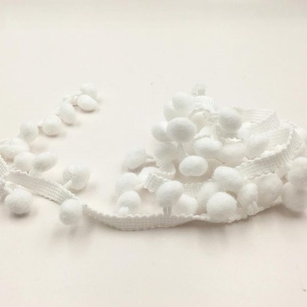 

1yard pom pom trim ball sewing accessior pompom ball lace trim tassel fringe ribbon kintted fabric diy craft apparel accessories h qylzuh