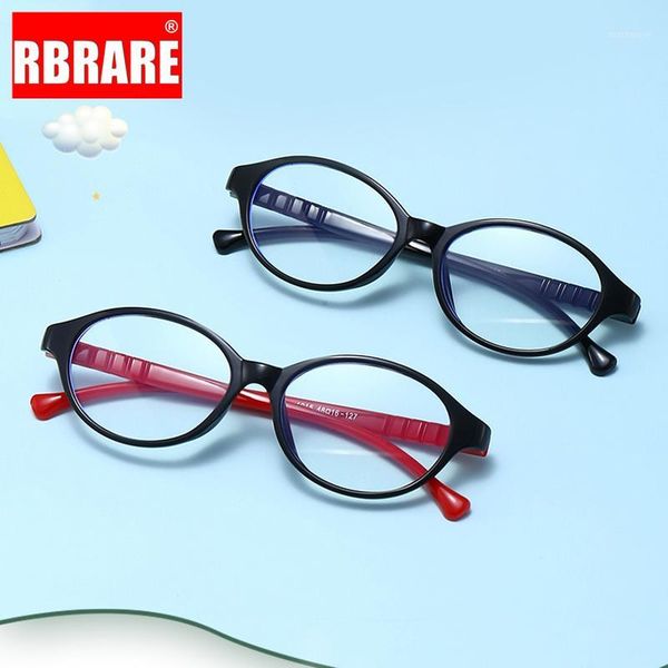 

fashion sunglasses frames rbrare child glasses frame round eyeglasses kid blue light brand designer eye for anti eyewear1, Black