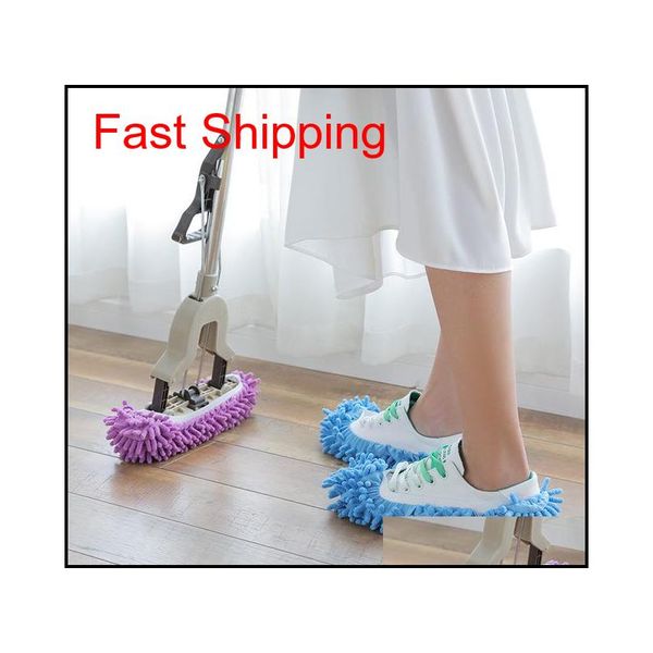 

wholesale mopping shoe cover multifunction solid dust cleaner house bathroom floor shoes cover cleaning mo qylvii dh_seller2010