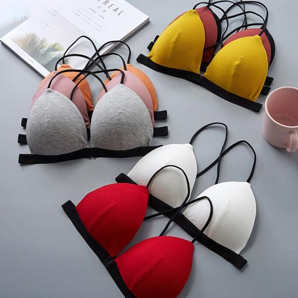 

gym clothing front closure sport bras for women fitness lingerie push up bra brassiere chest bralette thin underwear seamless intimates, White;black