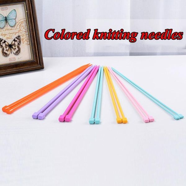 

knitting needles sweater stitch bearded needle crochet hook portable needles sewing multifunction 4.0mm-10.0mm single point1, Black