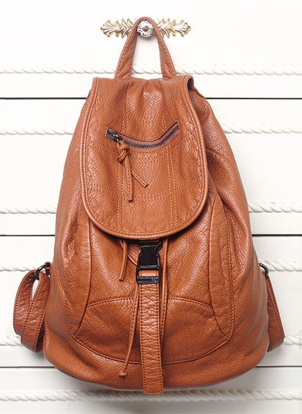 

мягкие для женщин настоящая кожаная кожа овечья кожа рюкзак великой антиребежной емкости студенческая сумка 6w74