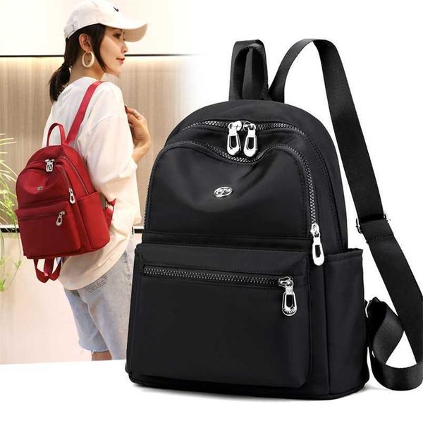 Marea Reise Frauen Rucksack Vento Casual Wasserdichte Jugend Dame Tasche Weibliche Große Kapazität frauen Schulter Taschen Roten Rucksack 202211