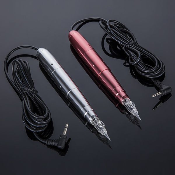 

dermografo pmu tattoo gun quiet motor machine pen maquillaje profesional machine kit agulhas easy click for micropigmentacion