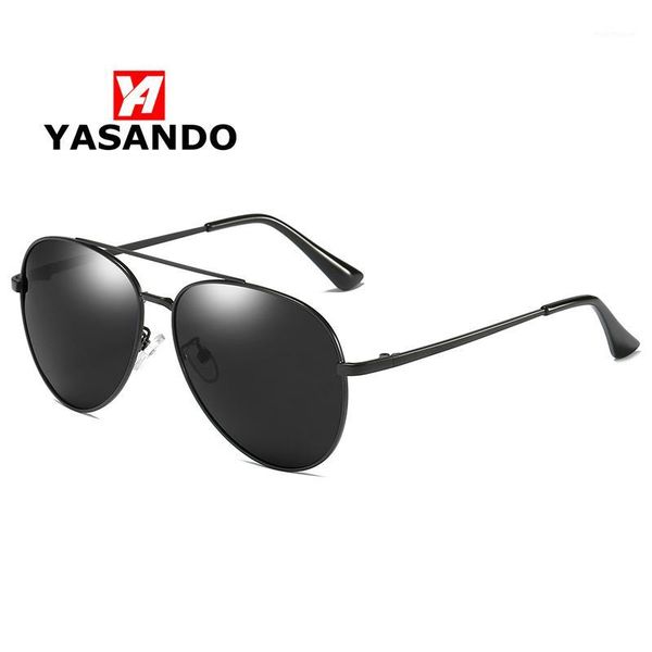 

sunglasses yasando pilot polarized for men outdoor coating lens eyewear driver male accessories sun glasses gs60211, White;black
