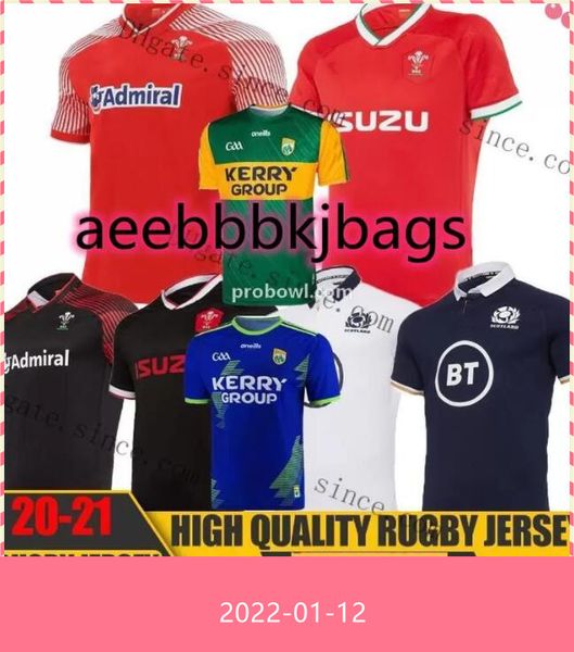 

2021 fashion mens wales scotland rugby jersey 20 21 dublin gaa home shirt maillot camiseta maglia size s-3xl, Black;gray