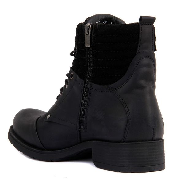 

leather boots for man fvbb, Black
