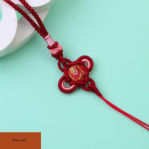 

5pcs exquisite knots tassels weaving hang rope jewelry accessories diy bookmark bag craft decor pendants findings materials line h wmtjtd