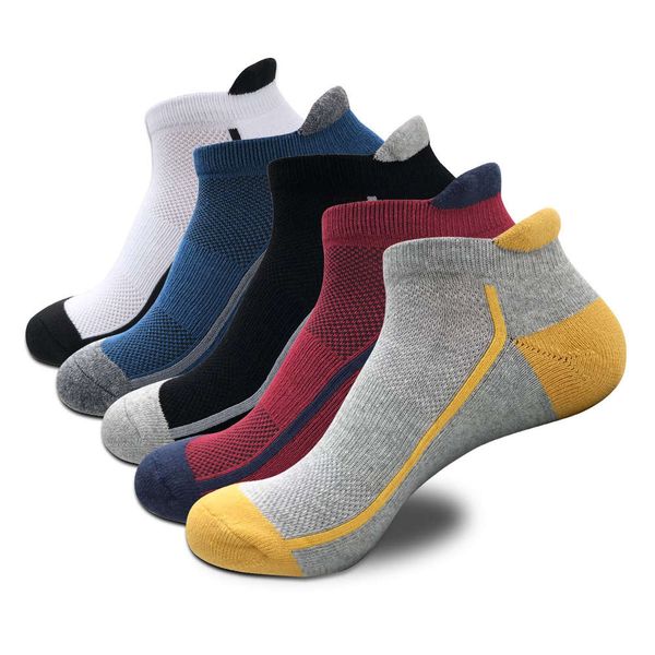 

new men's cotton sports autumn and thickened towel winter basketball socks, Black