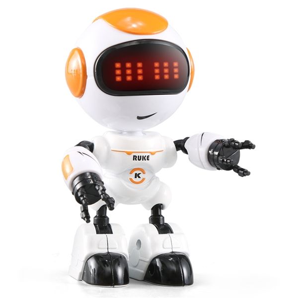 

jjr/c r8 rc robot luke intelligent robot touchable control diy gesture talk smart mini rc robots for kids y200413