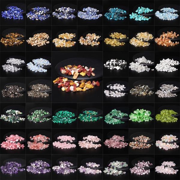 

drilled chips beads lapis lazuli fluorite turquolse bead orm stone chips for diy necklace bracelet drop earring15.5" strand