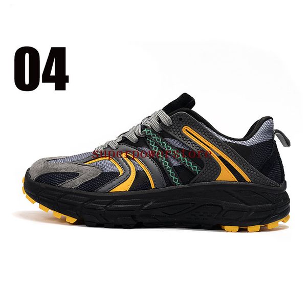 

new treeperi chunky 10 running shoes black grey yellow us 9.5 eur 43 for men