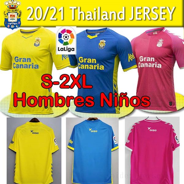 

20 21 ud las palmas camisetas chándal de fútbol 2021 soccer jersey roberto gonzález araujo alvaro lemos hombres football shirt uniforms, Black;yellow
