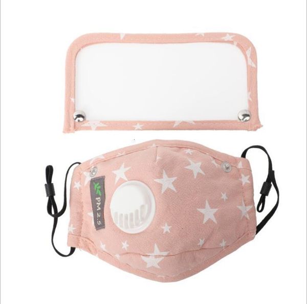 

factory price masks kid's shield removable washable reusable clear pm2.5 dustproof cotton face mouth mask with 2psc filt
