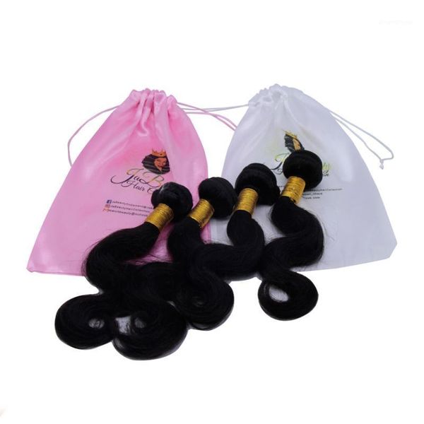 

18x30cm custom logo satin silk hair bag wig jewelry cosmetic gift wedding party pouch drawstring packaging bag festival supplies1
