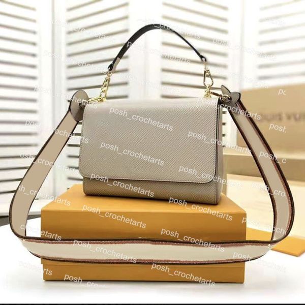 

solid shoulder bag with turnlock genuine leather crossbody for women's designer handbag purses twist lock bag with box