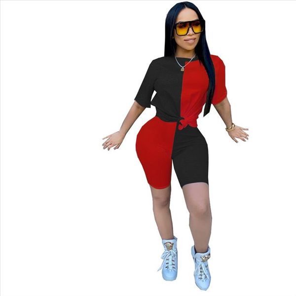 

новые женщины дамы наборы летние трексеи топы шорты костюм двухструктура набор ночной клуб party 2pcs beach noot street outfits, Gray