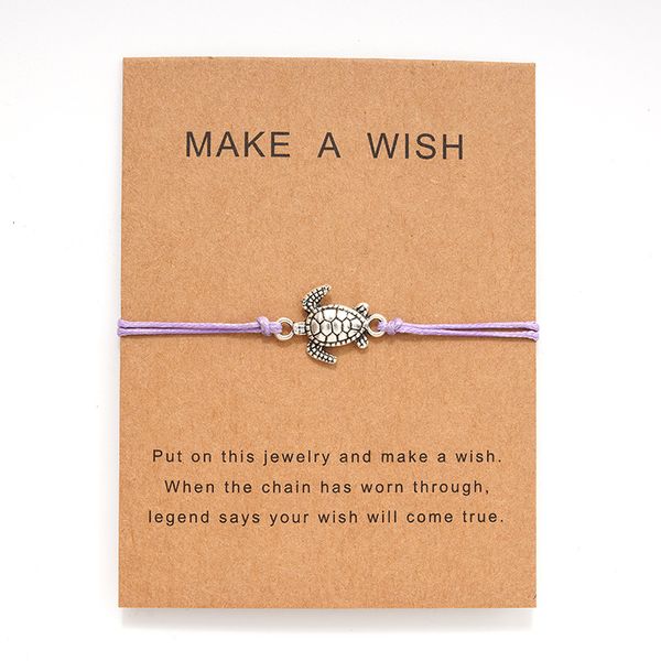 

card make with a jewelry summer beach style silver sea turtle tortoise charm bracelets for women men gift