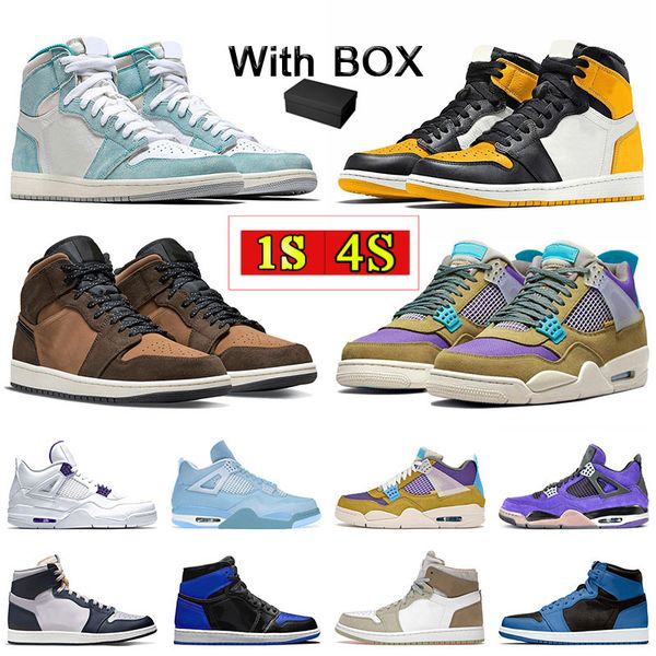 

shoes womens jumpman 1 1s vs 4 4s high og hyper royal nrg igloo mid dark chocolate tie dye mocha particle grey university blue sneakers trai