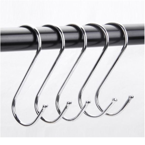 

stainless steel double s shape storage hook purse hook for bathroom kitchen wall and door organizer acc bbyutj