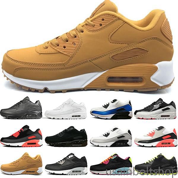 

men 90 shoes 90s trainers classic sports chaussures virgil designer world cup triple white black air red off sneakers us