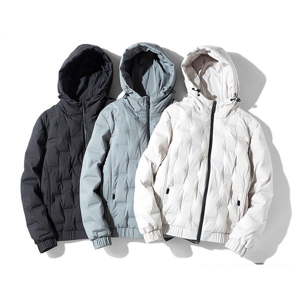 

down jacket male winter men -20 degree white duck down jacket hooded outdoor thick warm padded snow coat oversized s-4xl, Black;brown