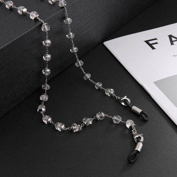 

skyrim women crystal beaded glasses chain gold color metal eyeglasses lanyards strap rope eyewear cord chains for sunglasses q sqcukn