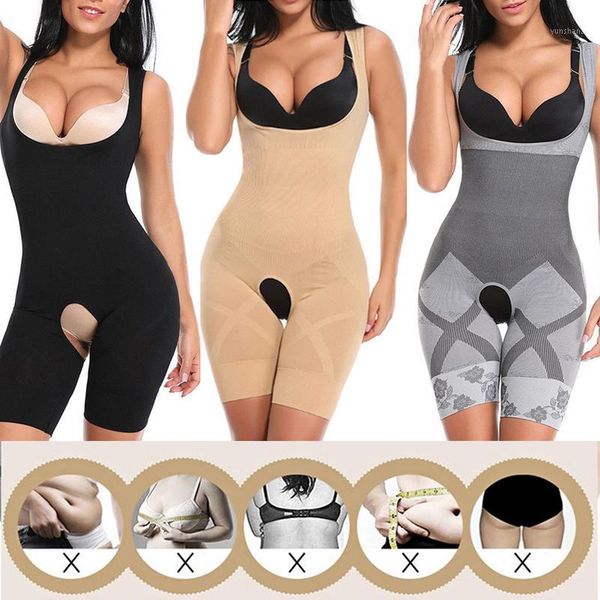 

gym clothing waist trainer women's slimming shapewear underwear bodysuit body shaper postpartum recovery shaping1, White;black