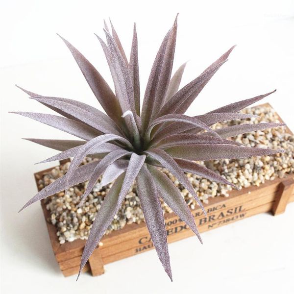 

decorative flowers & wreaths 2021 arrival 1 pc artificial grass plants garden succulent pvc fake flower micro landscape accessories1