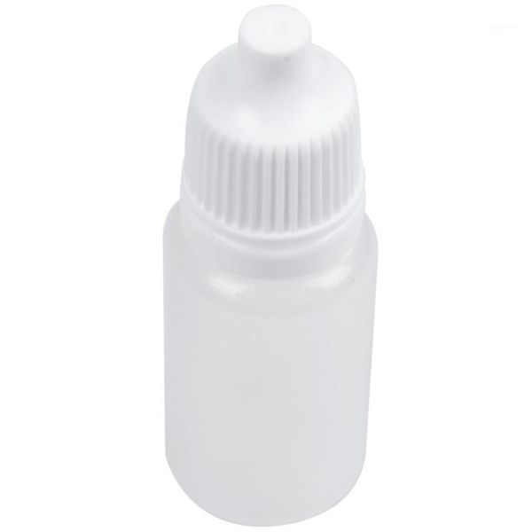 

storage bottles & jars 10 ml x 20 pieces empty plastic bottle with lid, cap + plug1