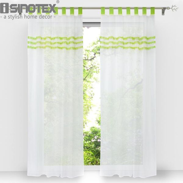 

tulle curtain european style ruffled edge multi-color voile sheer panels for bedroom living room window treatment decoration1