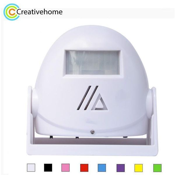 

wireless intelligent doorbell infrared motion sensor voice prompter warning door bell alarm1
